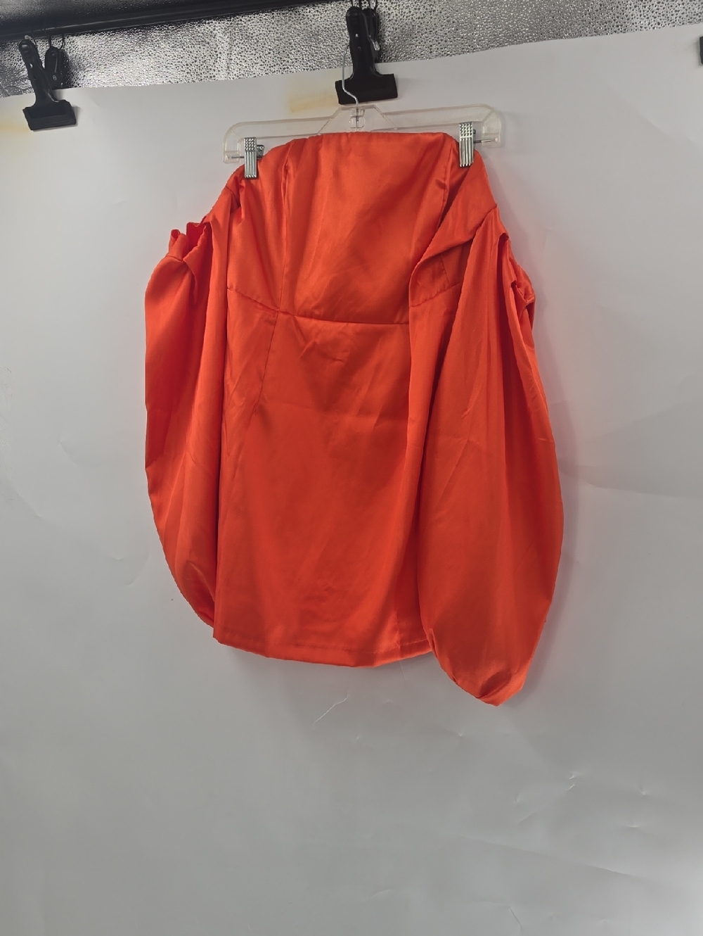 Asos luxe extreme balloon sleeve dress - Picture 4 of 10